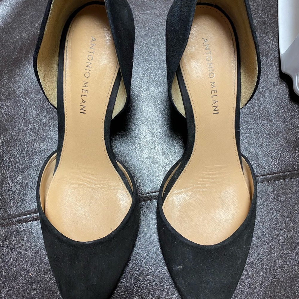 Suede wedges